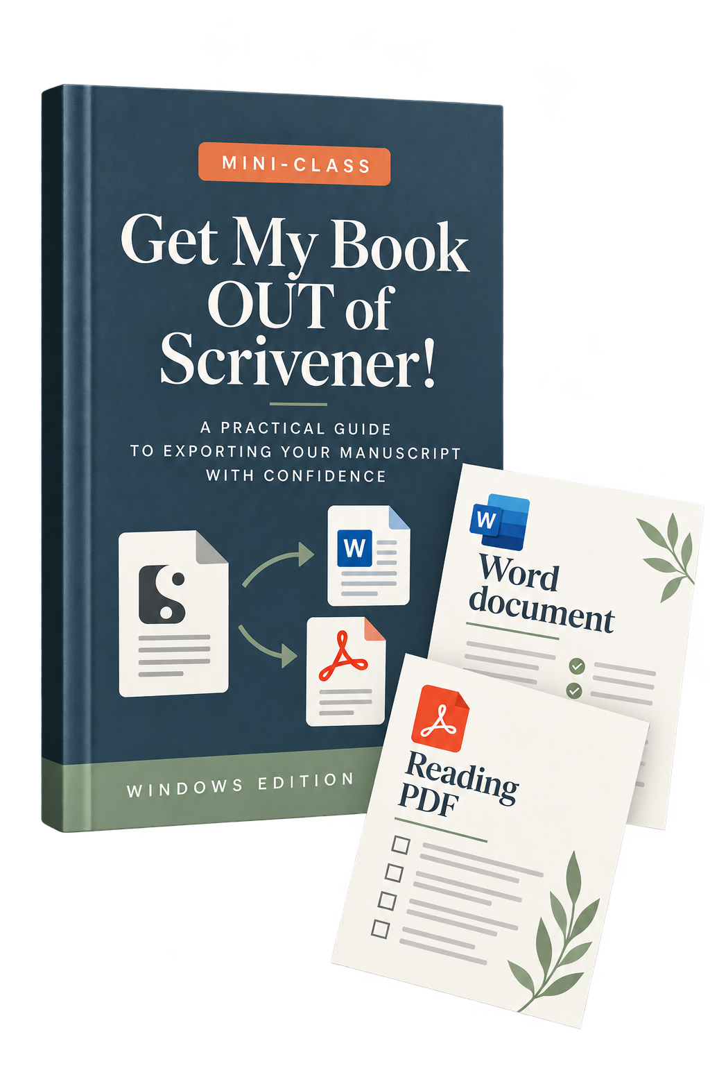 Get My Book OUT of Scrivener mini-class